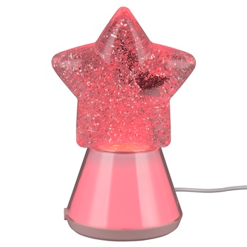 Stolní lampa ESTELLA bílá/průhledná 4