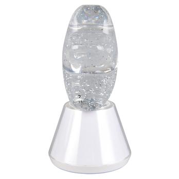 Stolní lampa ESTELLA bílá/průhledná 6