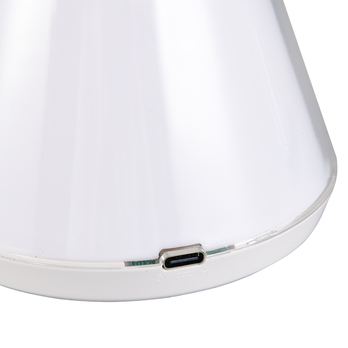 Stolní lampa ESTELLA bílá/průhledná 9