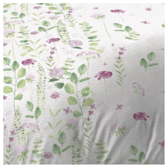 Povlečení  EUCALYPTUS PINK bílá, 70x90 a 140x200 cm 2