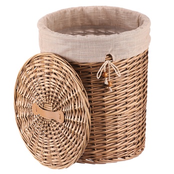 Koš na prádlo FABIAN proutí, průměr 37 cm 1