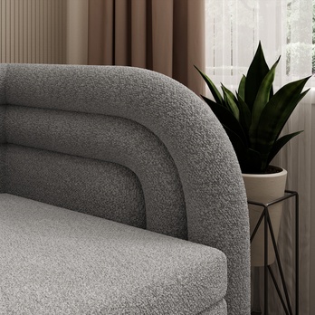 Válenda  FABIOS pravá, šedá 5