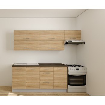 Kuchyňská sestava FACHMAN B19, 242 cm dub sonoma 2