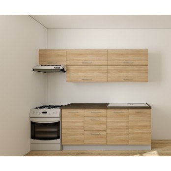 Kuchyňská sestava FACHMAN B19, 242 cm dub sonoma 3