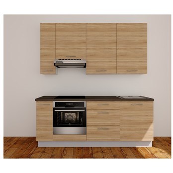 Kuchyňská sestava FACHMAN B9, 214 cm dub sonoma 2