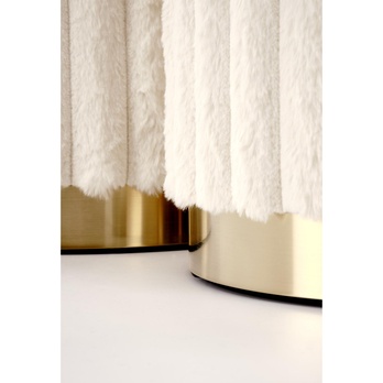 Taburet FADU krémová/zlatá, set 2 ks 5