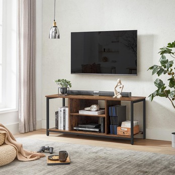 TV stolek FAM hnědá/černá 1