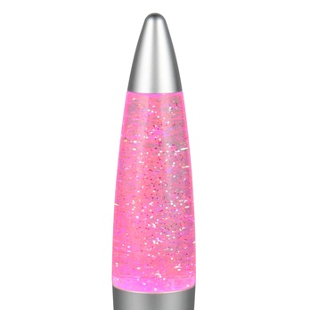 Stolní lampa FAME stříbrná 1