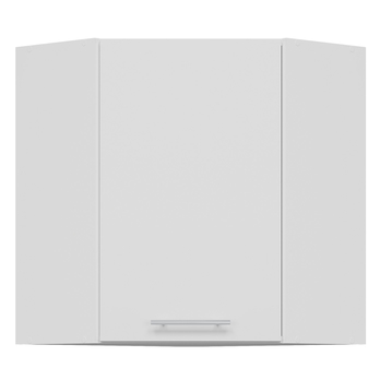 Horní rohová skříňka FANY 60 bílá/bílá vysoký lesk 3