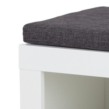 Botníková lavice FELINO bílá vysoký lesk 6