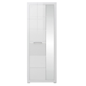 Předsíňová skříň FELINO bílá/vysoký lesk 3