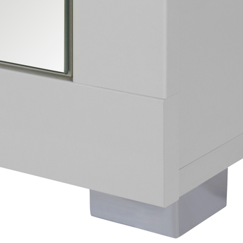 Předsíňová skříň FELINO bílá/vysoký lesk 9