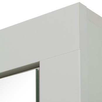 Předsíňová skříň FELINO bílá/vysoký lesk 10