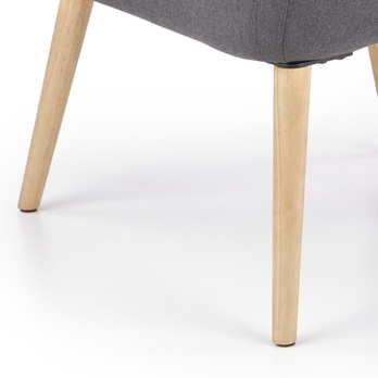 Křeslo FELIPE tmavě šedá 7