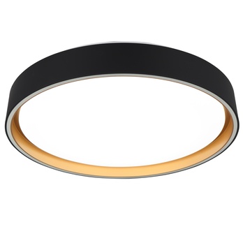 Stropní LED svítidlo FELIS černá/zlatá 2