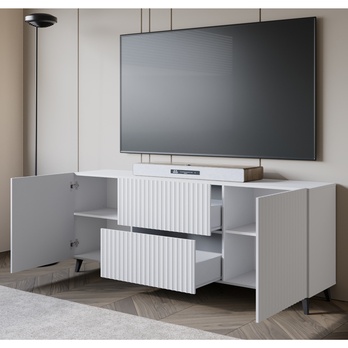 TV komoda FELISA 2 bílá 2