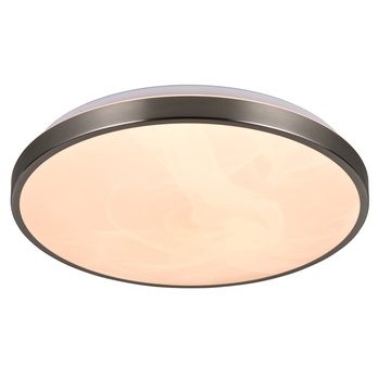 Koupelnové stropní LED svítidlo FENA nikl 1