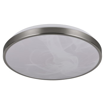 Koupelnové stropní LED svítidlo FENA nikl 2