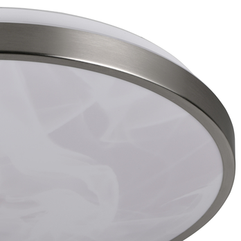 Koupelnové stropní LED svítidlo FENA nikl 3