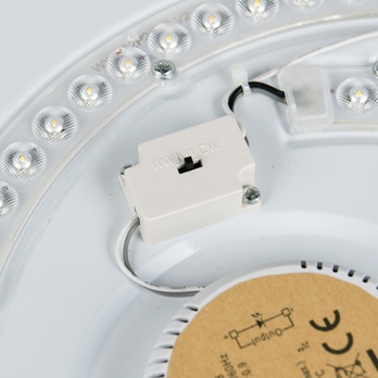 Koupelnové stropní LED svítidlo FENA nikl 9