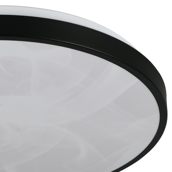 Koupelnové stropní LED svítidlo FENA černá 3