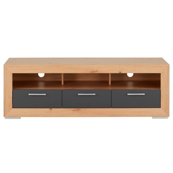 TV komoda FERNANDO T12 dub artisan/matná šedá 2
