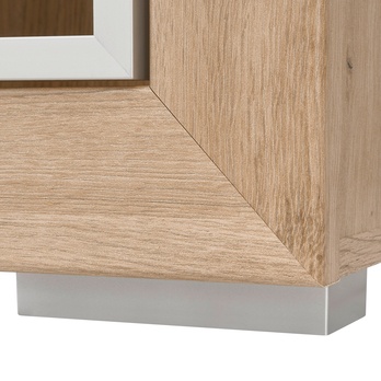 Komoda FERNANDO T8 dub artisan/matná šedá 7