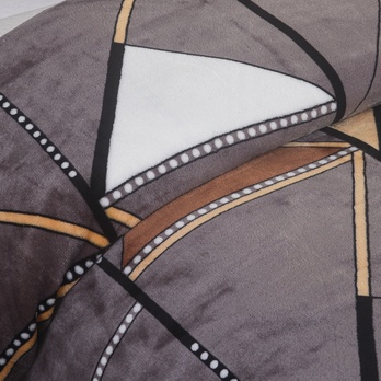 Povlečení FERNANDO šedá, 70x90 a 140x200 cm 2