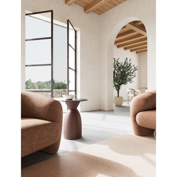 Konferenční stolek FERROL 1 hnědá/bronzová 1