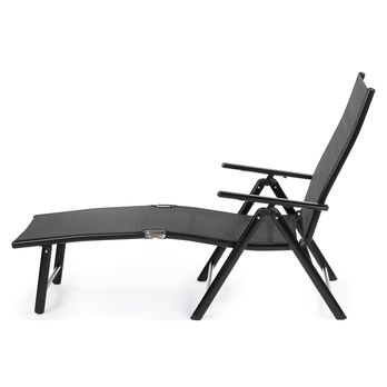 Zahradní lehátko FIELDMANN 2 černá 4