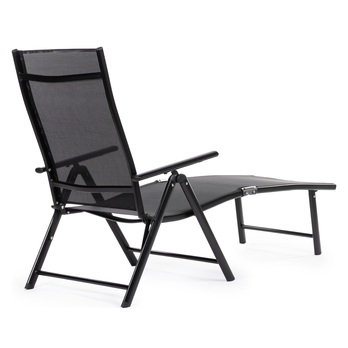 Zahradní lehátko FIELDMANN 2 černá 6