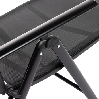 Zahradní lehátko FIELDMANN 2 černá 10