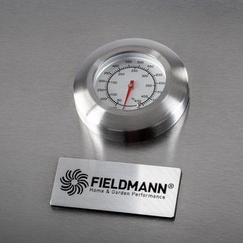 Zahradní gril FIELDMANN FZG 3011 stříbrná/černá 7