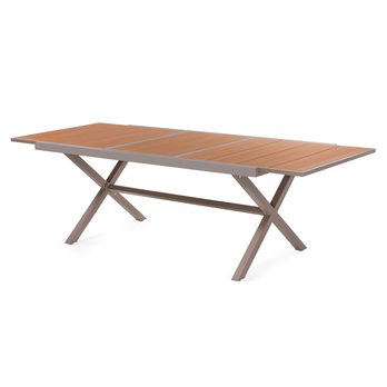 Zahradní stůl FIELDMANN polywood/šedá 1