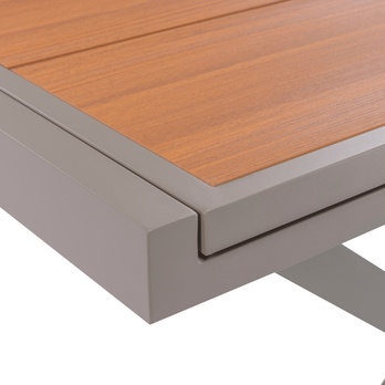 Zahradní stůl FIELDMANN polywood/šedá 4