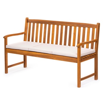 Zahradní lavice FIELDMANN akácie, s výklopným stolkem 1