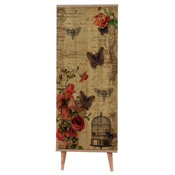 Botníková komoda FILINTA IV dub sonoma/vícebarevná 4