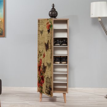 Botníková komoda FILINTA IV dub sonoma/vícebarevná 5