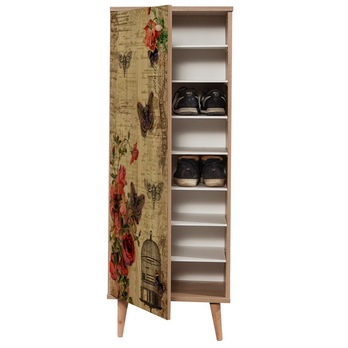 Botníková komoda FILINTA IV dub sonoma/vícebarevná 3