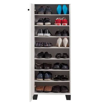 Botníková komoda FILINTA bílá/černá 2