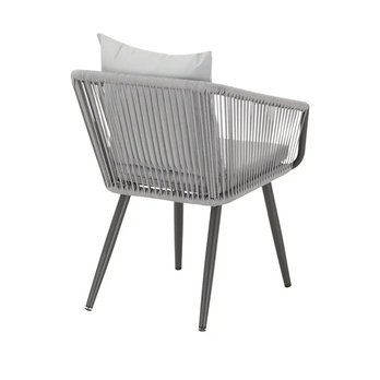 Balkonový set FILIPPO černá/šedá 2