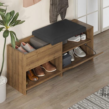 Botníková lavice FILUX hnědá 4