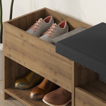 Botníková lavice FILUX hnědá 5