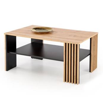 Konferenční stolek FIMANO dub artisan/černá 1