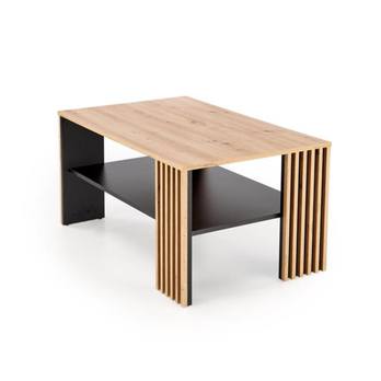 Konferenční stolek FIMANO dub artisan/černá 2