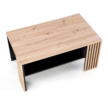 Konferenční stolek FIMANO dub artisan/černá 3
