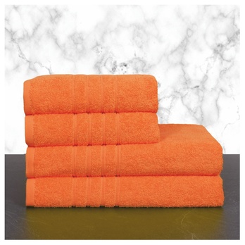 Ručník FINER oranžová, 50x95 cm 2