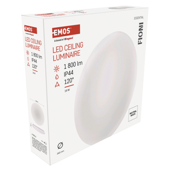 Nástěnné LED svítidlo FIONI bílá, průměr 34 cm 9