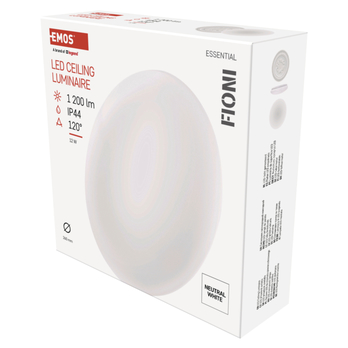 Nástěnné LED svítidlo FIONI bílá, průměr 26 cm 8