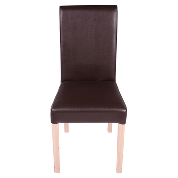 Jídelní židle FIX IV dub sonoma/hnědá 1